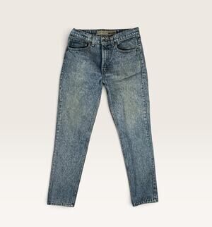 Vintage Levi's Silver Tab 512 Jeans Mens Stonewash Blue Denim, Worn